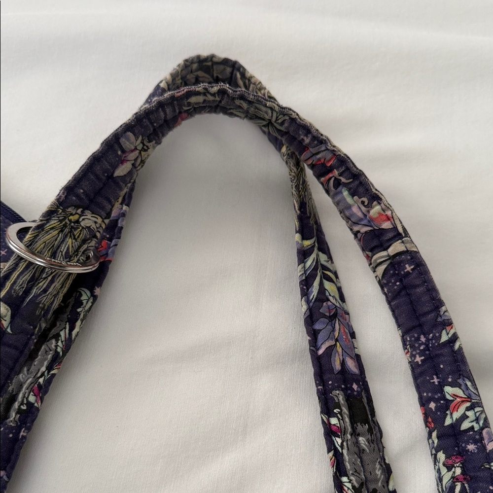 Vera Bradley Harry Potter Forbidden Forest Floral Quilted Tote/ID holder - Picture 9 of 13